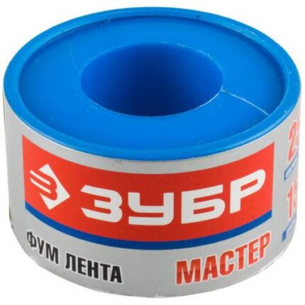 Фумлента ЗУБР "МАСТЕР", плотность 0,40 г/см3, 0,1ммх25ммх15м