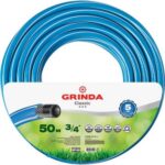 GRINDA CLASSIC 3/4", 50 м, 20 атм, трёхслойный поливочный шланг, армированный