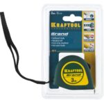 KRAFTOOL GRAND 3м / 16мм рулетка с ударостойким корпусом (ABS) и противоскользящим покрытием — изображение 4