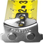 KRAFTOOL GRAND 5м / 25мм рулетка с ударостойким корпусом (ABS) и противоскользящим покрытием — изображение 3