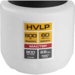 Краскопульт (краскораспылитель) электрич, ЗУБР КПЭ-500, HVLP, 0.8л, краскоперенос 0-800мл/мин,вязкость краски 100 DIN/сек, сопло 2.6мм, 500Вт — изображение 2