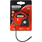 MIRAX RX-3 5м / 19мм рулетка в двухкомпонентном пластиковом корпусе — изображение 4