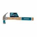 Молоток-гвоздодер, 450 г, угол 45, магнит, обрезиненная рукоятка American hickory GROSS — изображение 5