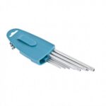 Набор ключей имбусовых TORX-TT, 9 шт: T10-T50, экстра-длинные, S2, сатинированные Gross — изображение 2