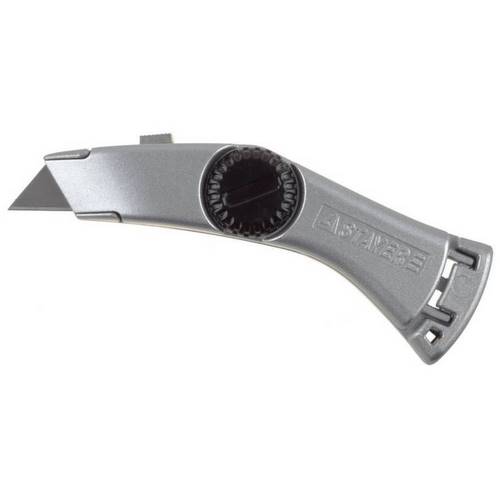 Nozh-STAYER-MASTER-DELFIN-metallicheskij-lezv-19-mm Нож STAYER "MASTER" "ДЕЛЬФИН" металлический, лезв 19 мм — изображение 1