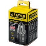 Патрон ударный STAYER "PROFESSIONAL" ключевой для дрели, 16 мм, с ключом в комплекте, посадочная резьба 1/2", Д 3,0-16мм — изображение 3