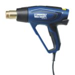 RAPID R2200 фен строительный 2200 Вт. Регулировка температуры: 60-650 °C. Расход воздуха: 250-500 л/мин. Светодиодная индикация нагрева — изображение 2