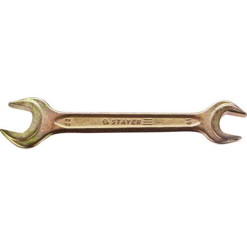 Rozhkovyj-gaechnyj-klyuch-19-x-22-mm-STAYER-1 Рожковый гаечный ключ 19 x 22 мм, STAYER — изображение 1