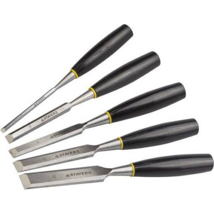 STAYER Max-Cut набор стамесок с пластмассовой рукояткой, 5шт