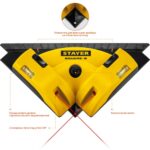 STAYER SQUARE-8  угольник лазерный для кафеля, 8 м, точн. +/-0,4 мм/м, — изображение 2