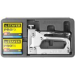 Степлер "Pro 53" для скоб тип 53 (4-14 мм), в кейсе, STAYER Professional