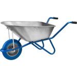 ЗУБР ПТ-100 тачка садово-строительная одноколесная, 180 кг