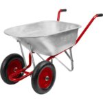 ЗУБР Т-21 тачка садово-строительная двухколесная, 180 кг — изображение 2