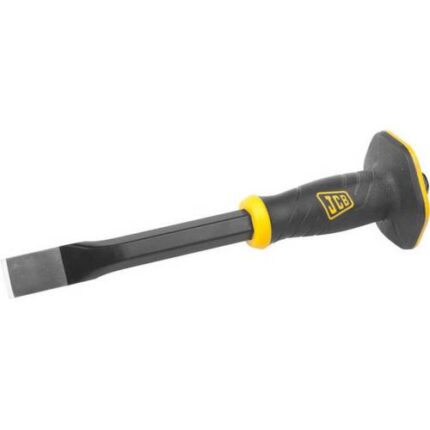 Зубило JCB, двухкомпонентная рукоятка с протектором, CrV cталь, 305х25мм
